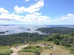 View over Camden from Mt. Battie - Hike or drive up - The start of the hiking trail is a 5 minute walk from the house